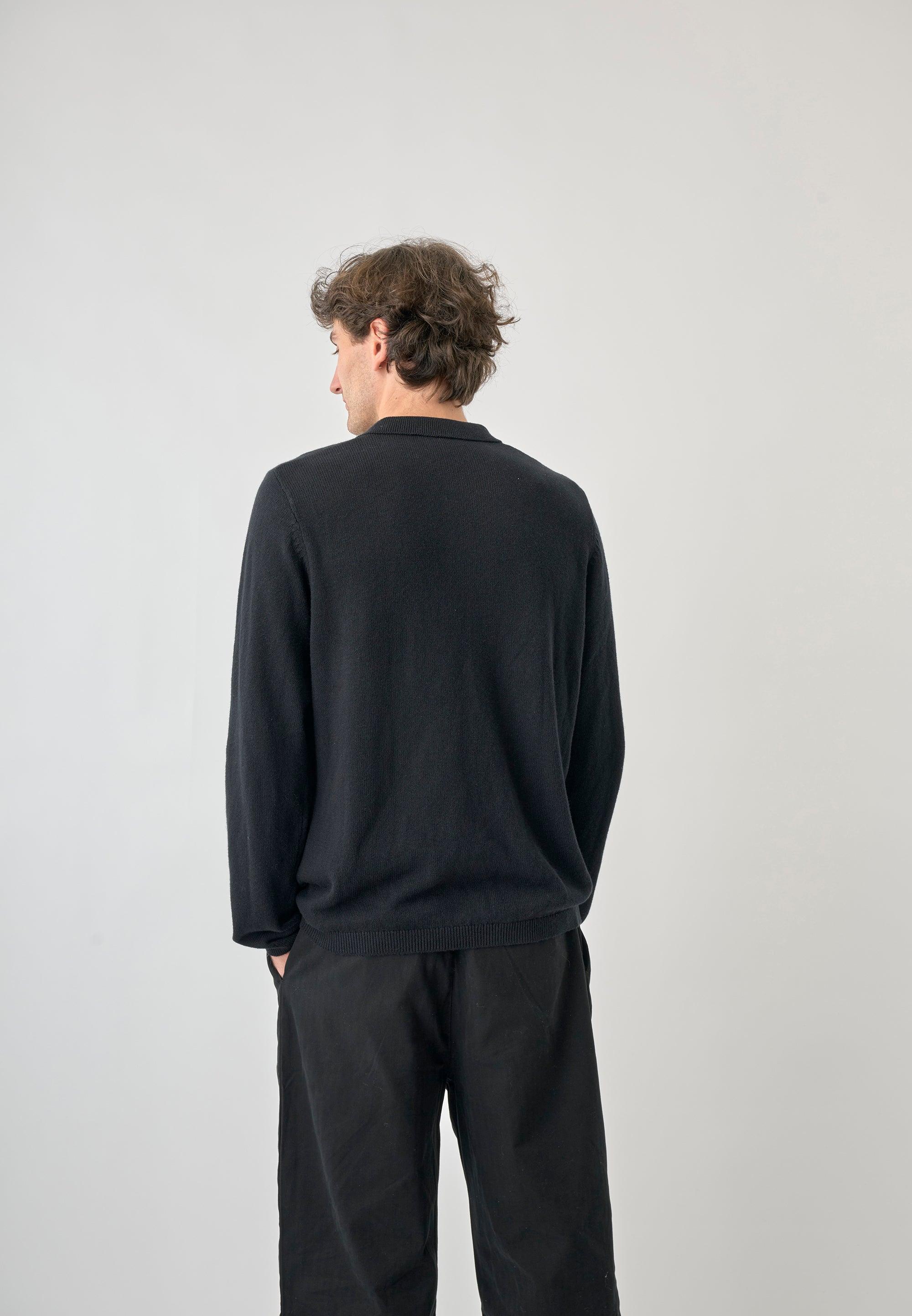 Cleptomanicx Men Anyway Crewneck Pullover Herren schwarz